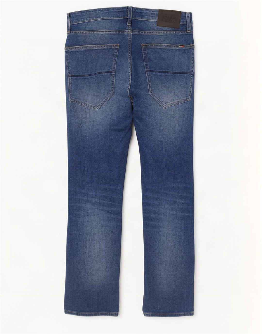 Tommy Hilfiger Herren Slim Jeans W32 L32 Blaue Baumwolle