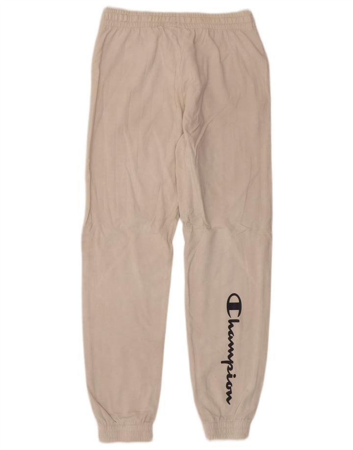 Champion Damen-Trainingshose mit grafischem Muster, UK 12, Mittelbeige