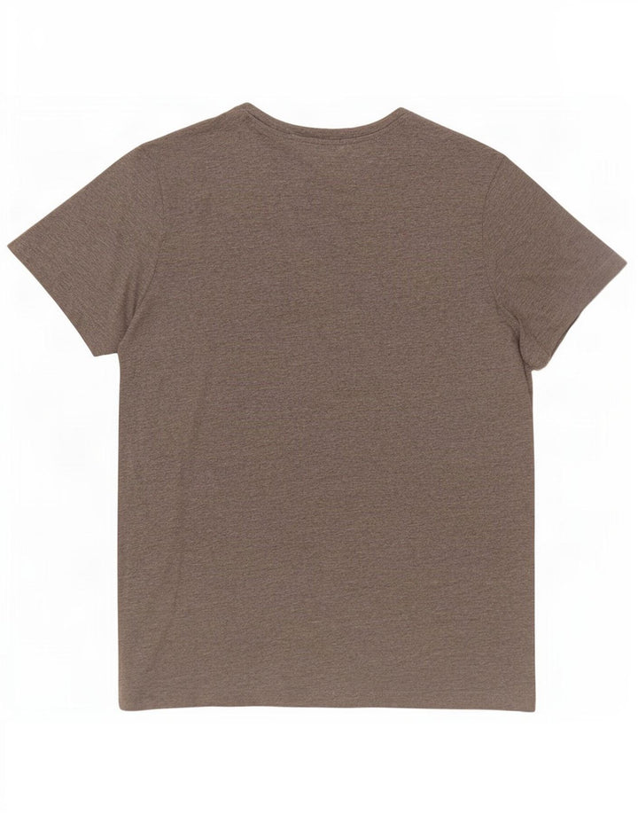 Calvin Klein Jeans Herren Grafik-T-Shirt-Oberteil Mittelgrau