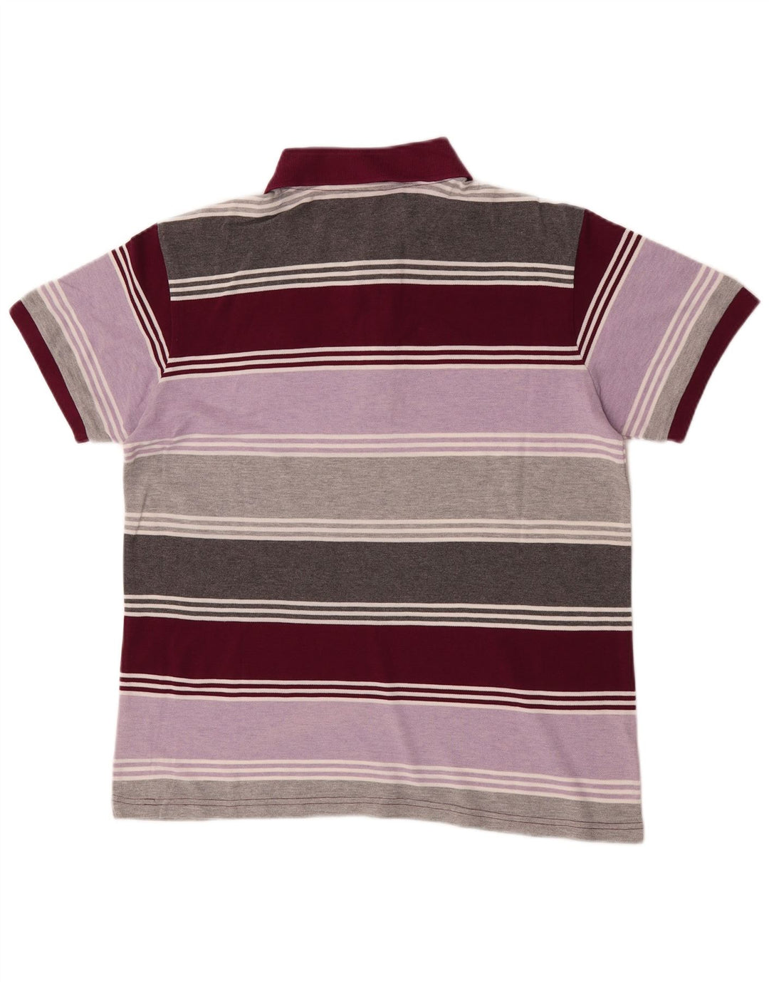 Kappa Herren-Poloshirt, groß, mehrfarbig, gestreift, Baumwolle