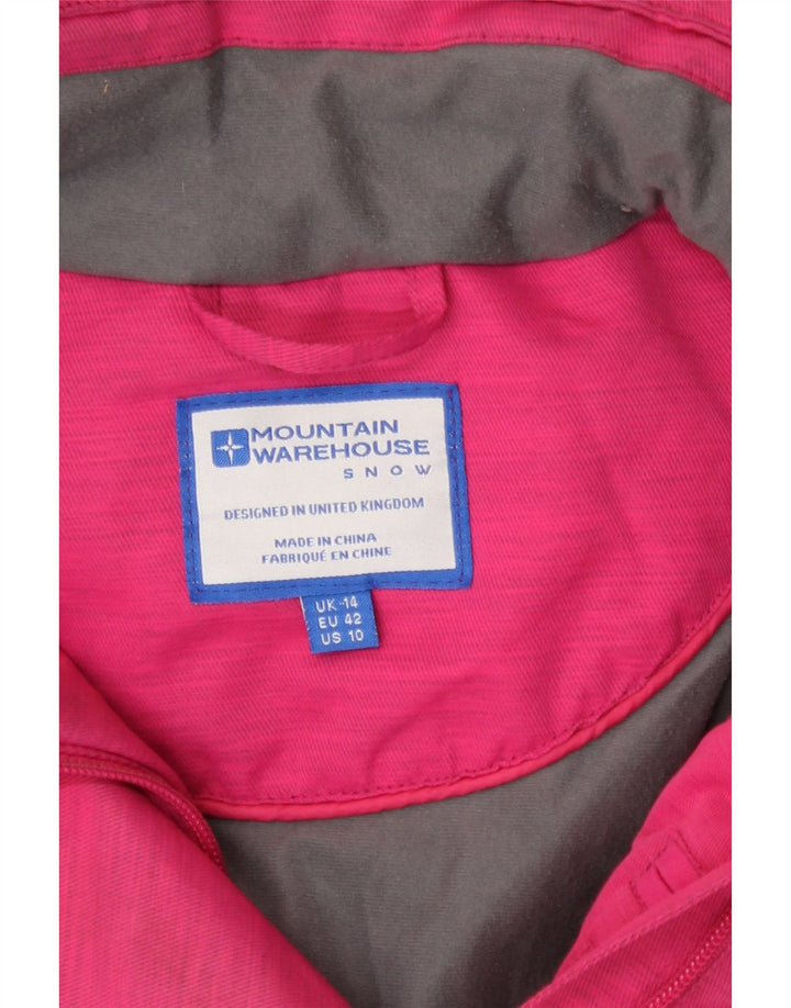 Mountain Warehouse Damen-Windjacke mit Kapuze, Gr. 14, Rosa