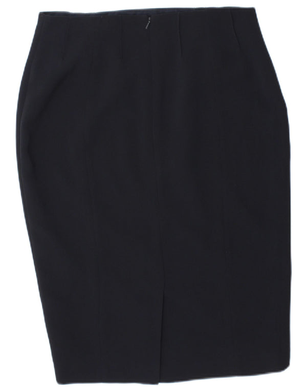 Hobbs Damen Bleistiftrock UK 10 Small W28 Marineblau Polyester