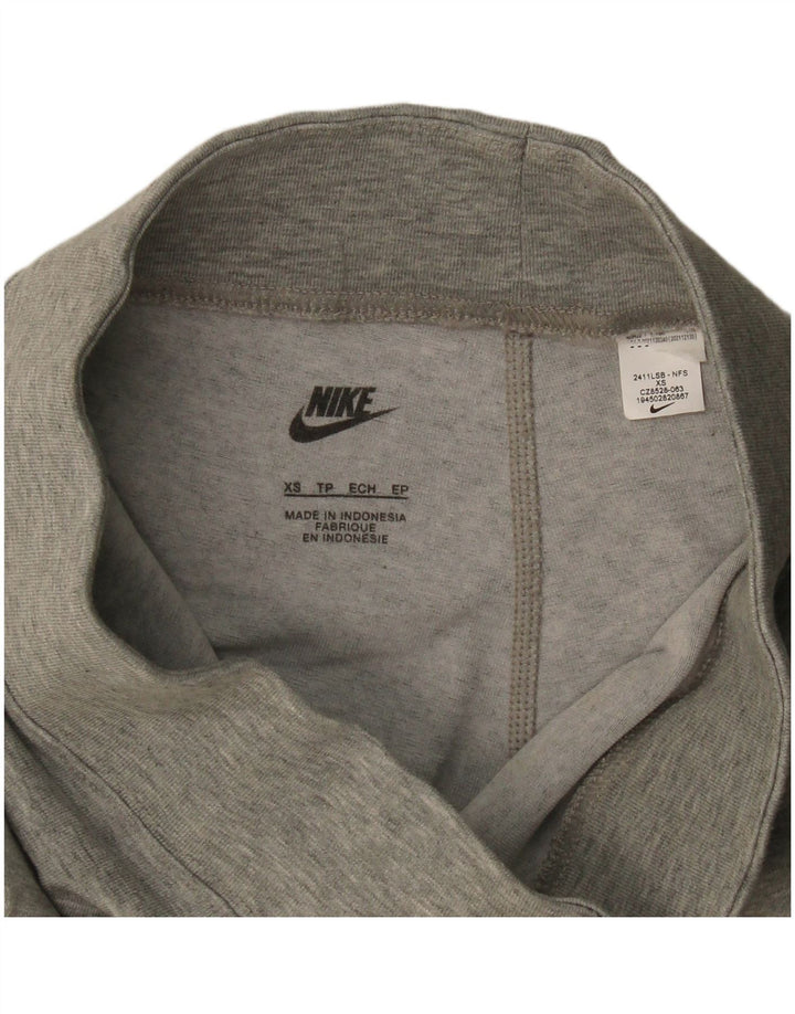 Nike Damen Graphic Leggings UK 6 XS Grau