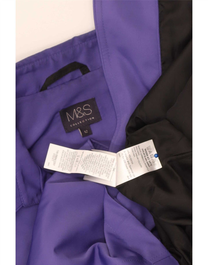 Marks & Spencer Damen Trenchcoat UK 12 Mittellila Polyester
