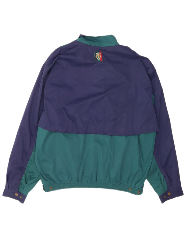 Sunice Herren-Pullover-Trainingsanzug, Top-Jacke, groß, blau, Farbblock, Sport