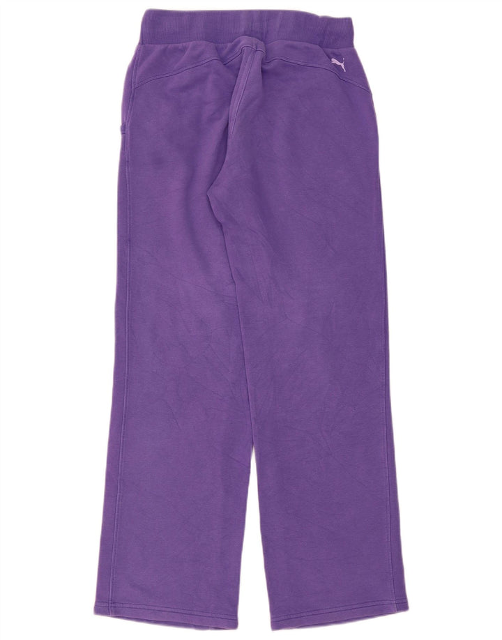 Puma Damen-Trainingshose, UK 12, mittelviolette Baumwolle