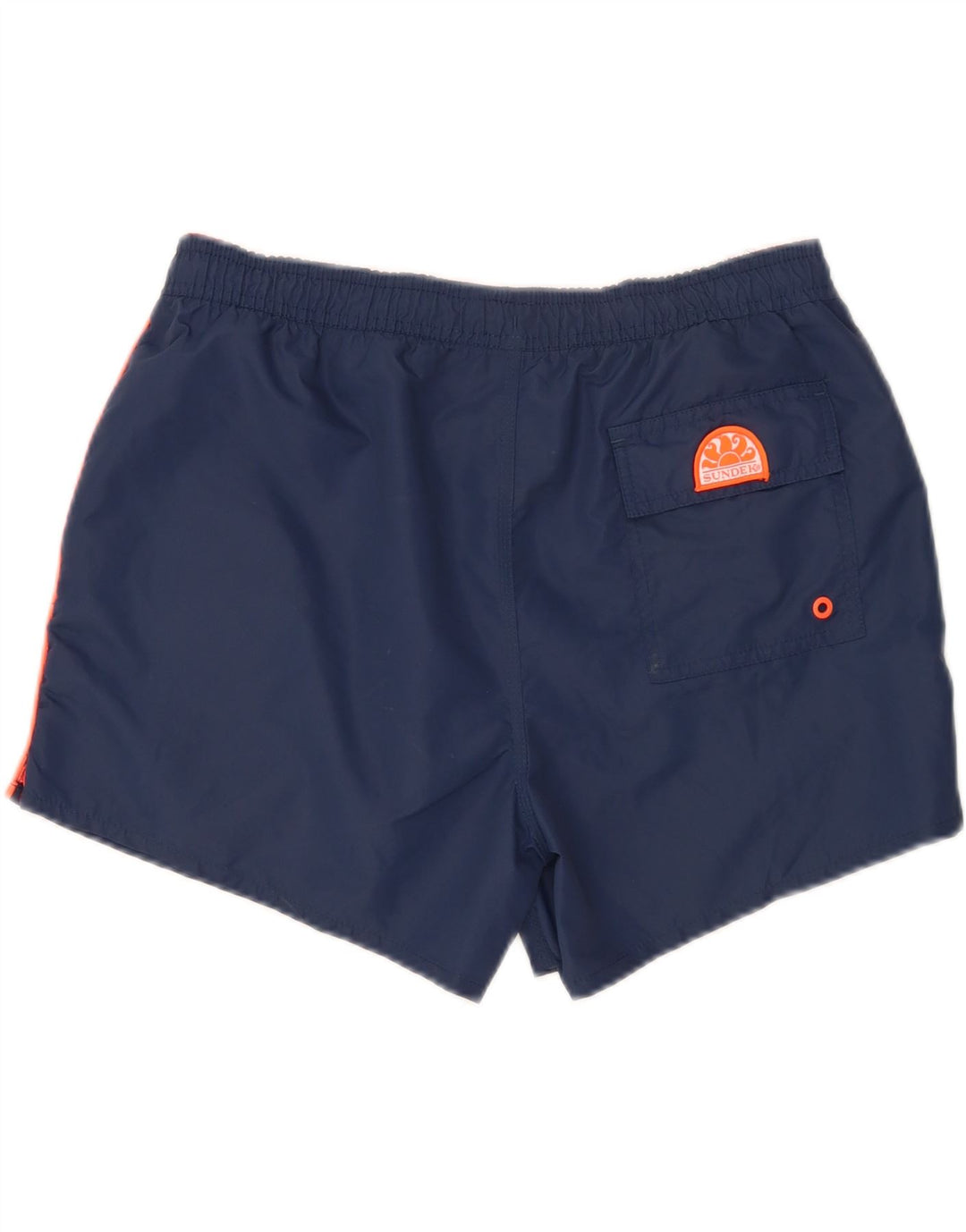 Sundek Herren-Badeshorts, groß, marineblaues Nylon