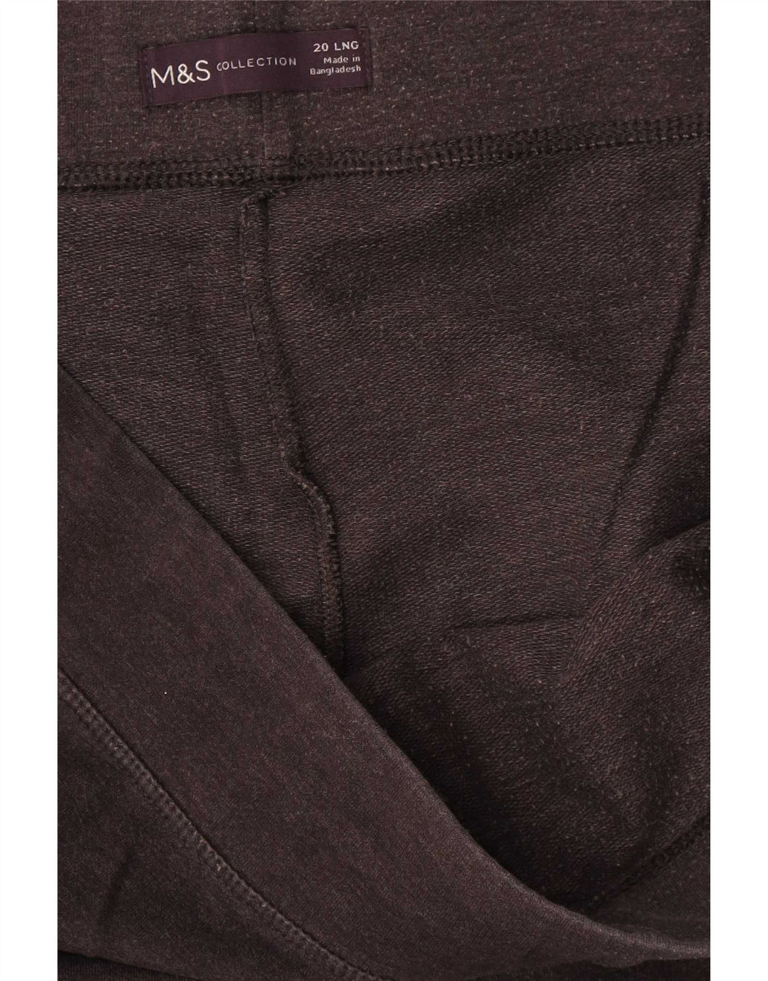 Marks & Spencer Damen Leggings UK 20 2XL Graue Baumwolle