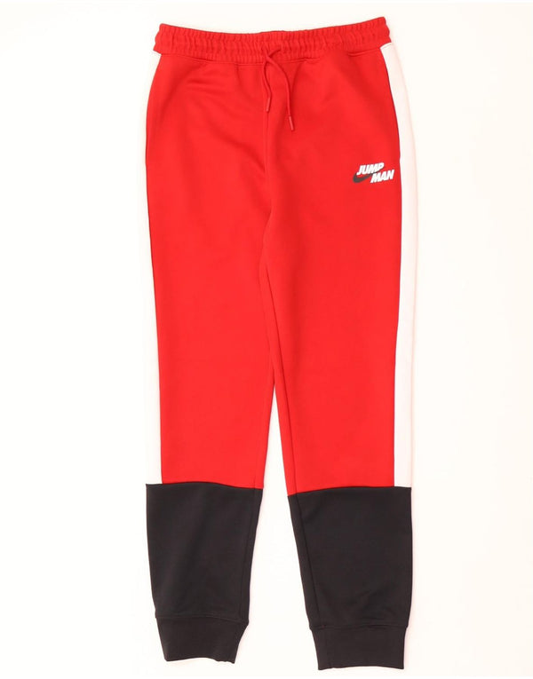 Jordan Jungen-Trainingshose, Jogginghose, 13–14 Jahre, XL, Rot, Farbblock