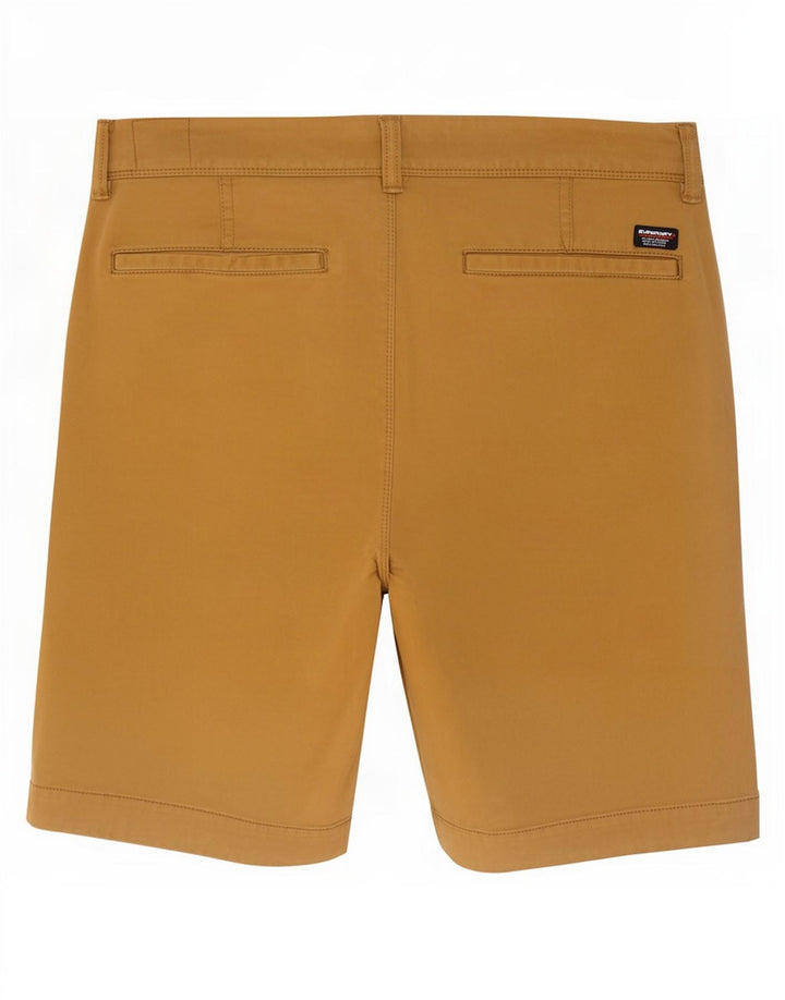 Superdry Slim Chino-Shorts für Herren, W30, mittelbeige Baumwolle