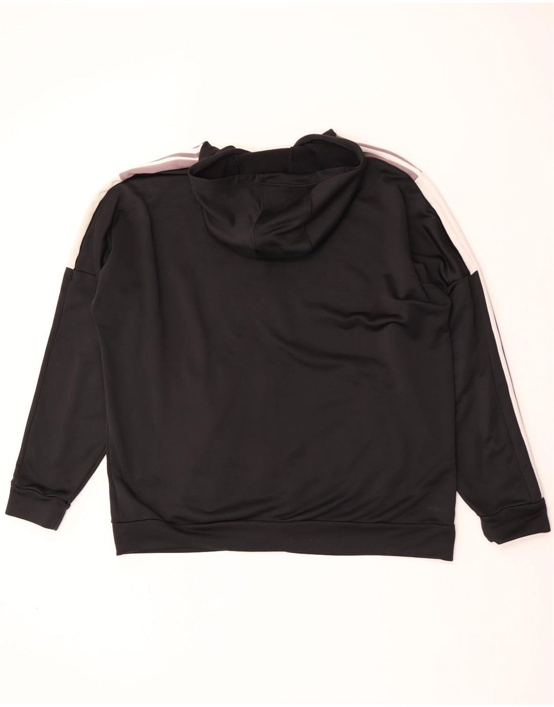 Adidas Herren Zip Hoodie Pullover 2XL Schwarz Polyester