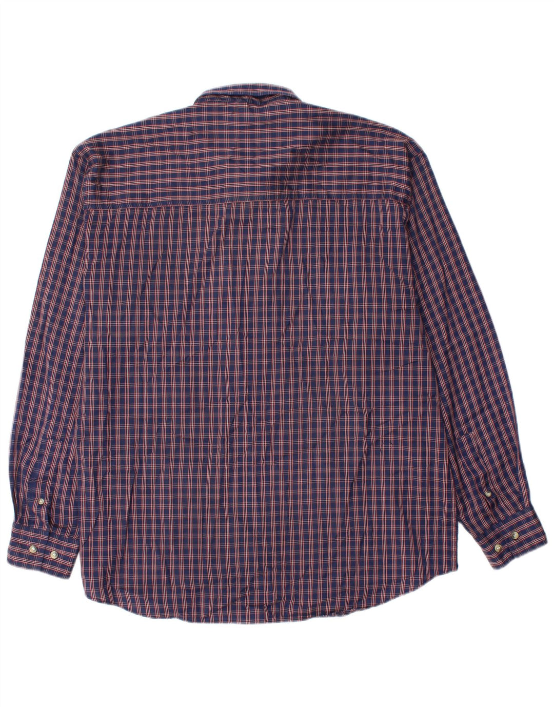 WRANGLER Herren Flanellhemd XL Marineblau kariert