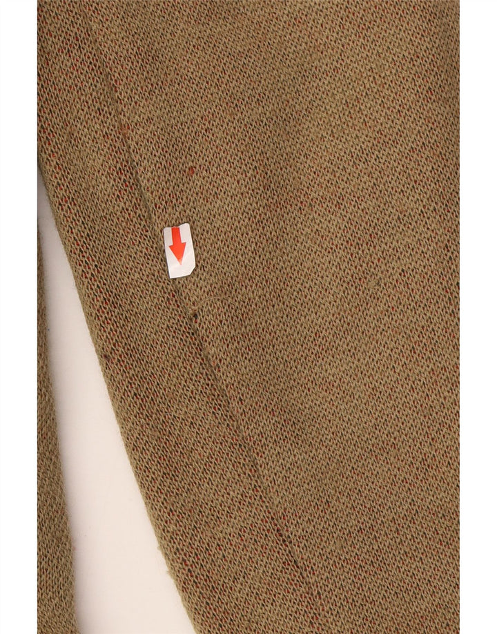 Silvy Herren Wendejacke UK 38 Mittelgrüne geometrische Baumwolle
