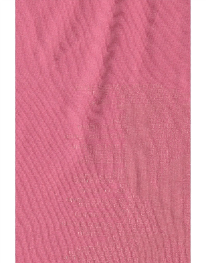 Benetton Damen Weste Top UK 6 XS Rosa