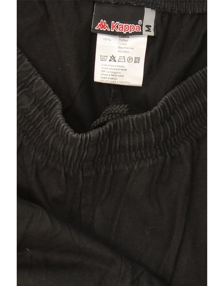 KAPPA Mens Sport Shorts Medium  Black Cotton Vintage Kappa and Second-Hand Kappa from Messina Hembry 