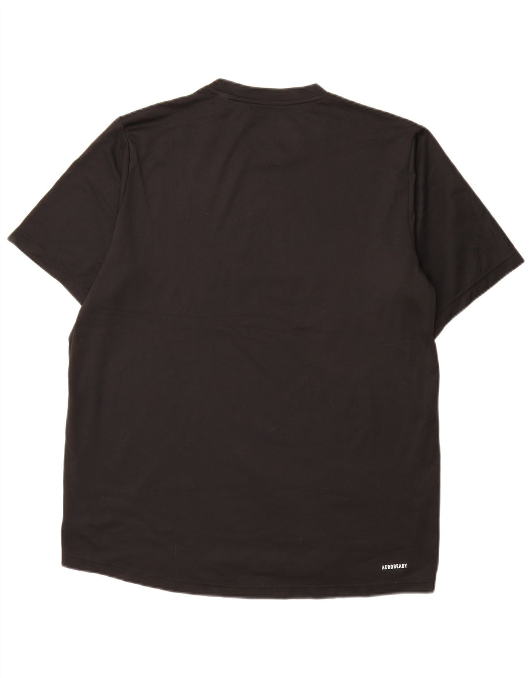 Adidas Herren Aeroready Graphic T-Shirt Top Large Schwarz Polyester