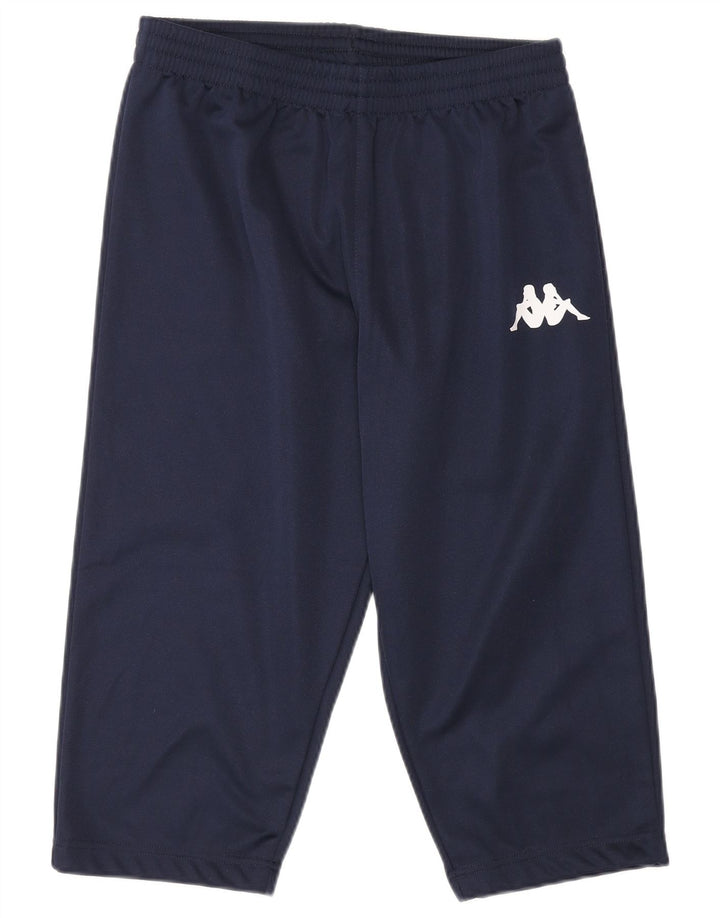 Kappa Herren-Capri-Trainingshose, mittelmarineblaues Polyester