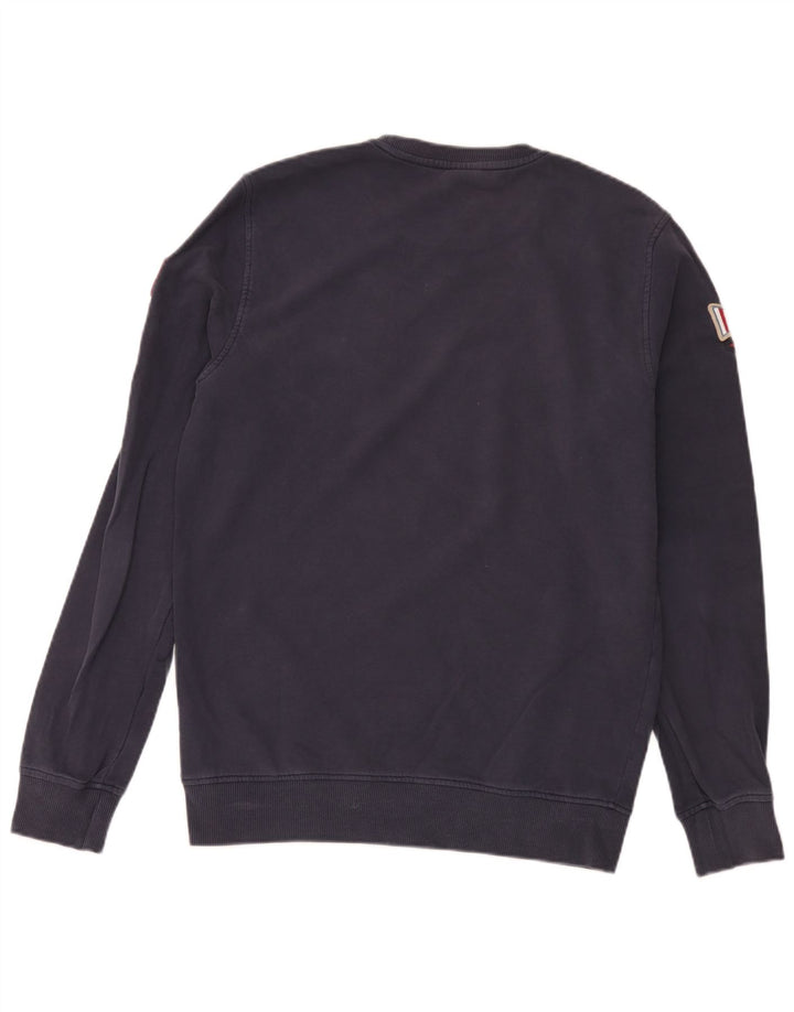 Timberland Herren Grafik-Sweatshirt-Pullover, mittelmarineblaue Baumwolle