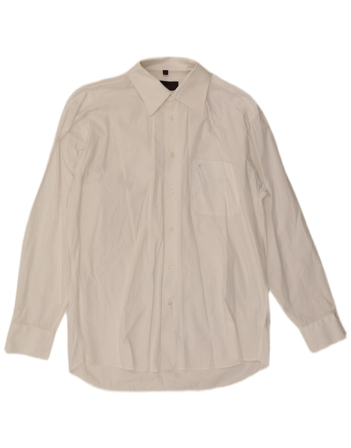 Pierre Cardin Herrenhemd, Größe 41/42, große weiße Baumwolle