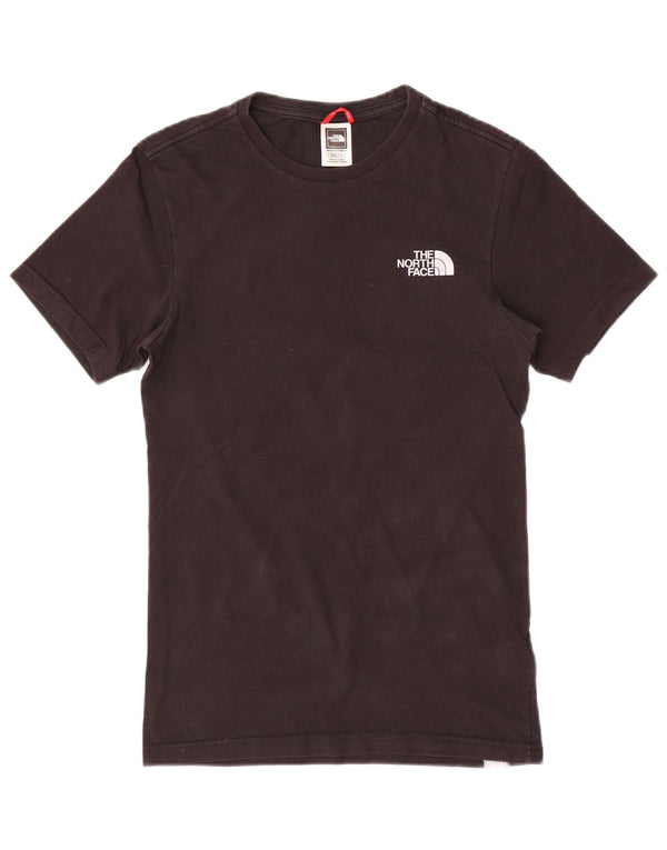 The North Face Herren T-Shirt Top 2XS Schwarz Baumwolle