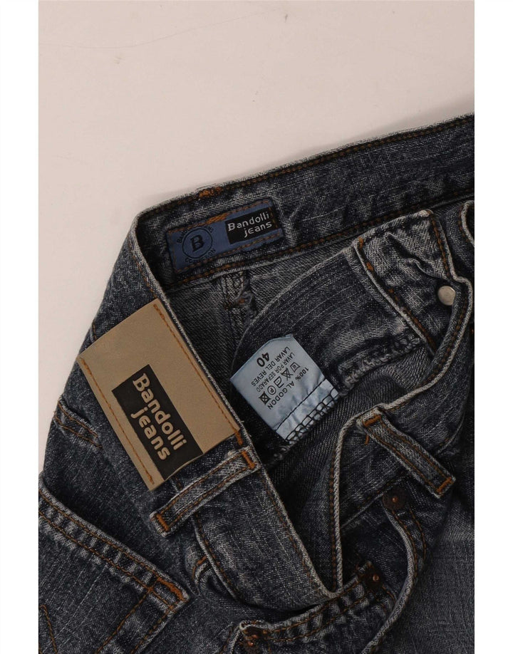 Bandolli Damen Jeansrock EU 40 Medium W26 Blaue Baumwolle