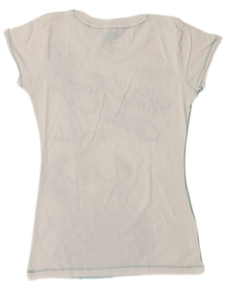 HARD ROCK CAFE Hurghada Grafik-T-Shirt für Mädchen, 7–8 Jahre, mittelweiß