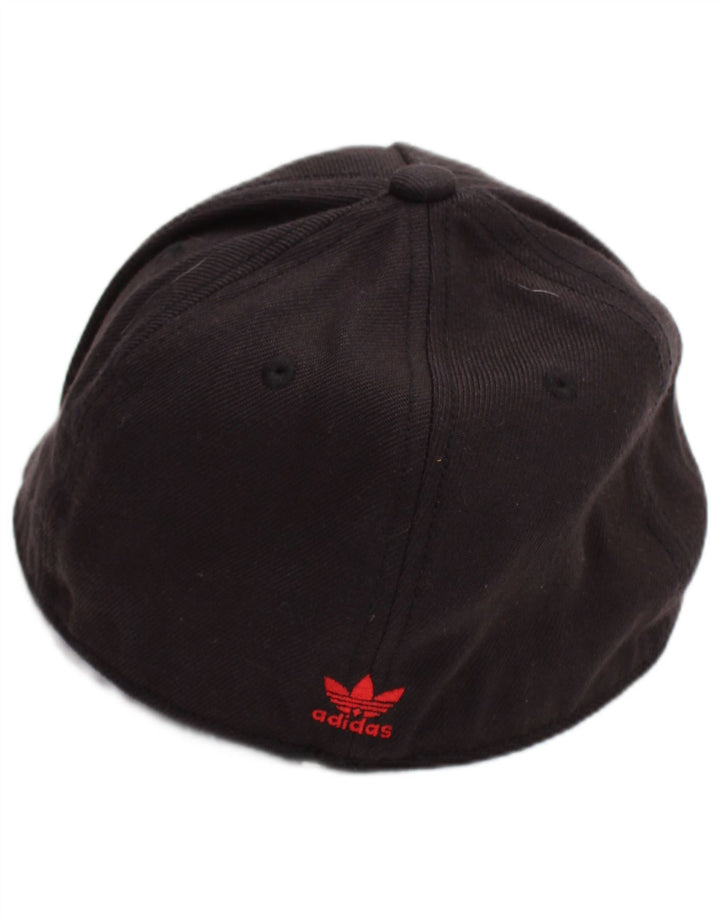 Adidas Herren Baseballkappe mit Grafik, klein, aus schwarzem Acryl