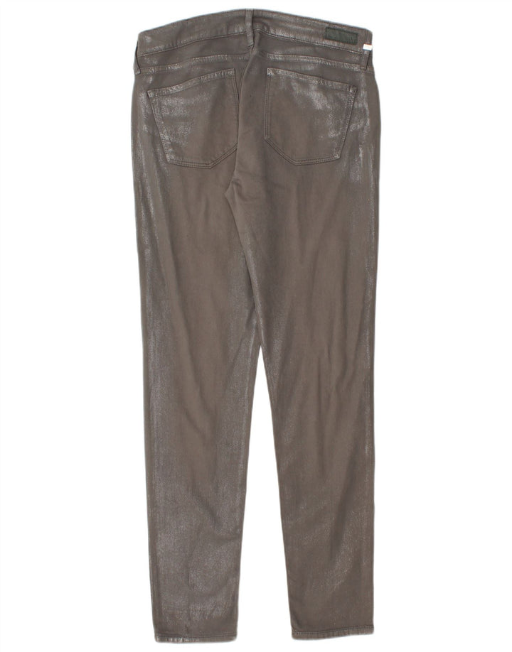 TOMMY HILFIGER Damen Venice LW Skinny Jeans W30 L30 Graue Baumwolle