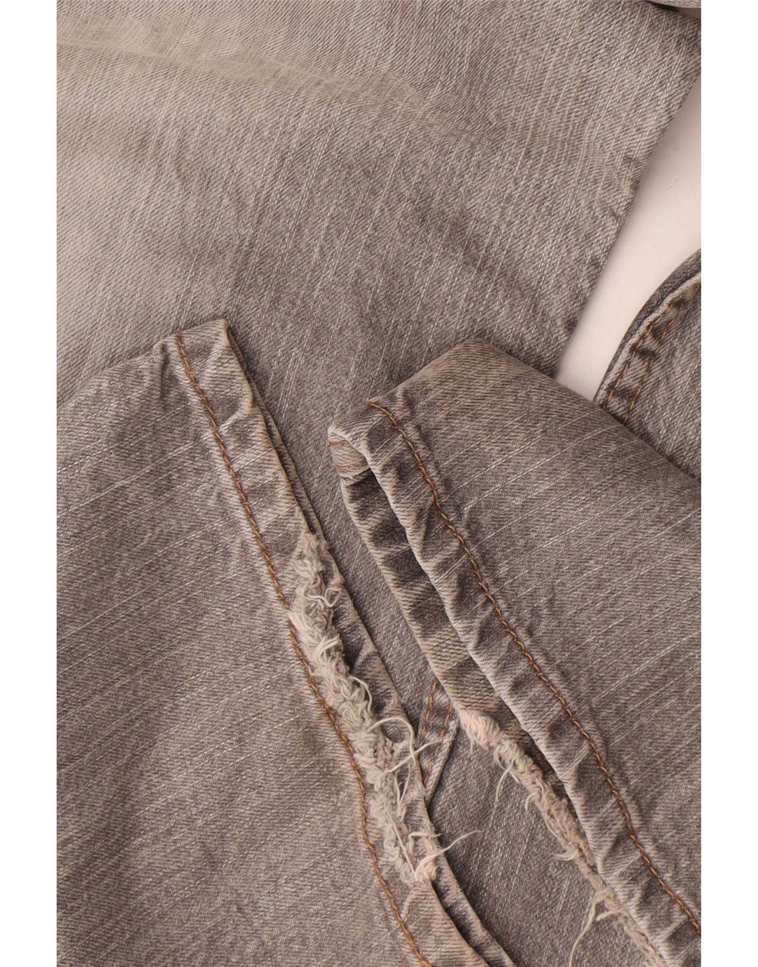 Marks & Spencer Herren Blue Harbor Straight Jeans W34 L29 Graue Baumwolle