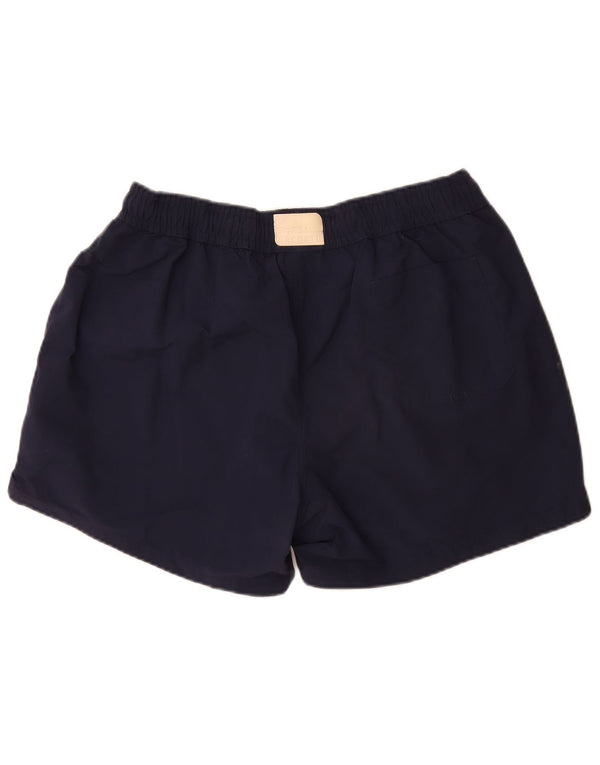 Lacoste Herren Badeshorts Größe 7 2XL Marineblau Polyamid