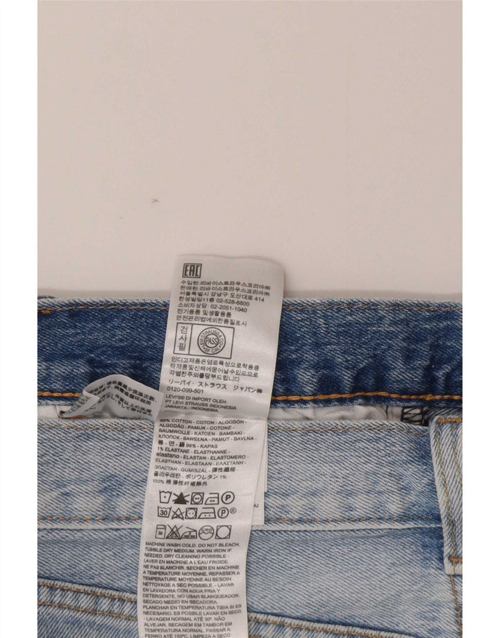 Levi's Herren 501 Denim Shorts W31 Mittelblaue Baumwolle