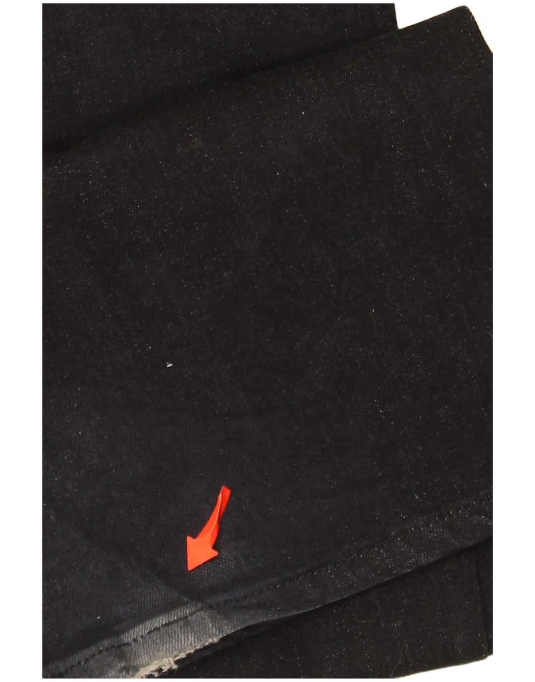 Roy Rogers Damen Schlagjeans W26 L35 Schwarze Baumwolle