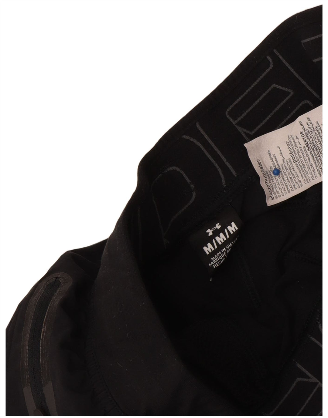 Under Armour Herren-Trainingshose mit Grafik, mittelschwarz, Polyester