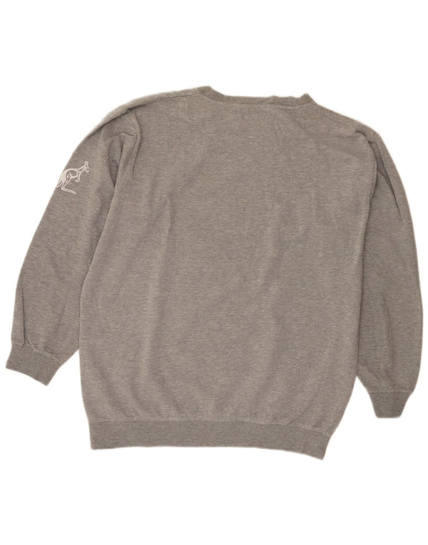 AUSTRALIAN L'ALPINA Sweatshirt für Jungen, 13–14 Jahre, 2XL, Grau meliert