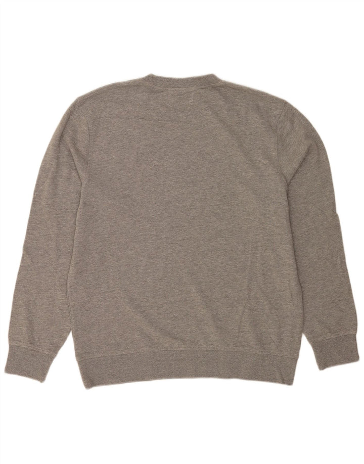 Jack & Jones Herren Sweatshirt Pullover XL Grau Baumwolle