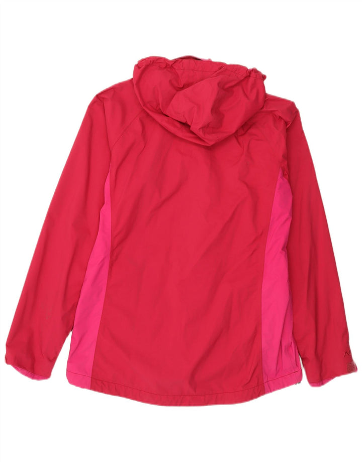 Berghaus Damen-Regenjacke mit Kapuze, UK 12, Mittelrosa, Colourblock-Nylon