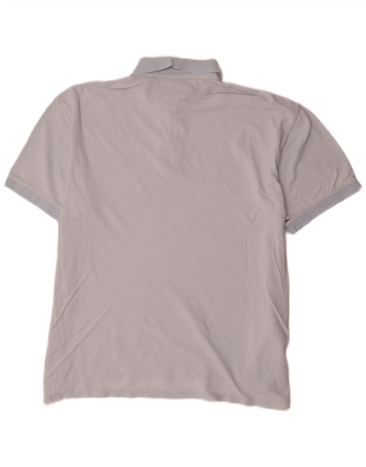 Tommy Hilfiger Herren Poloshirt XL Blau Baumwolle