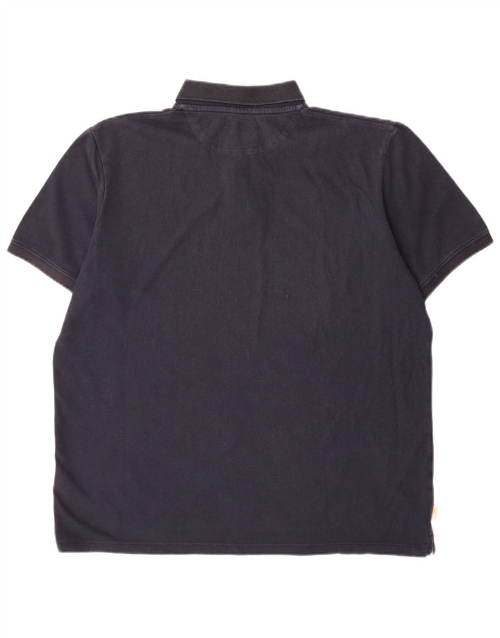Timberland Herren-Poloshirt, große marineblaue Baumwolle