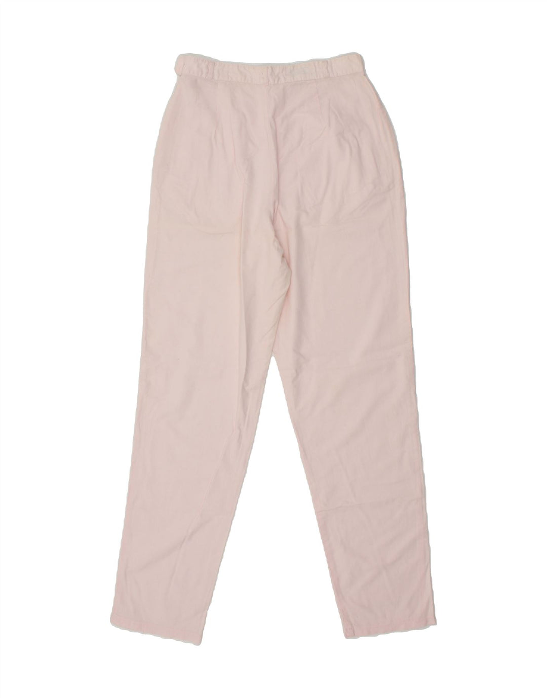 VINTAGE Womens Slim Chino Trousers W26 L31 Pink Vintage Vintage and Second-Hand Vintage from Messina Hembry 