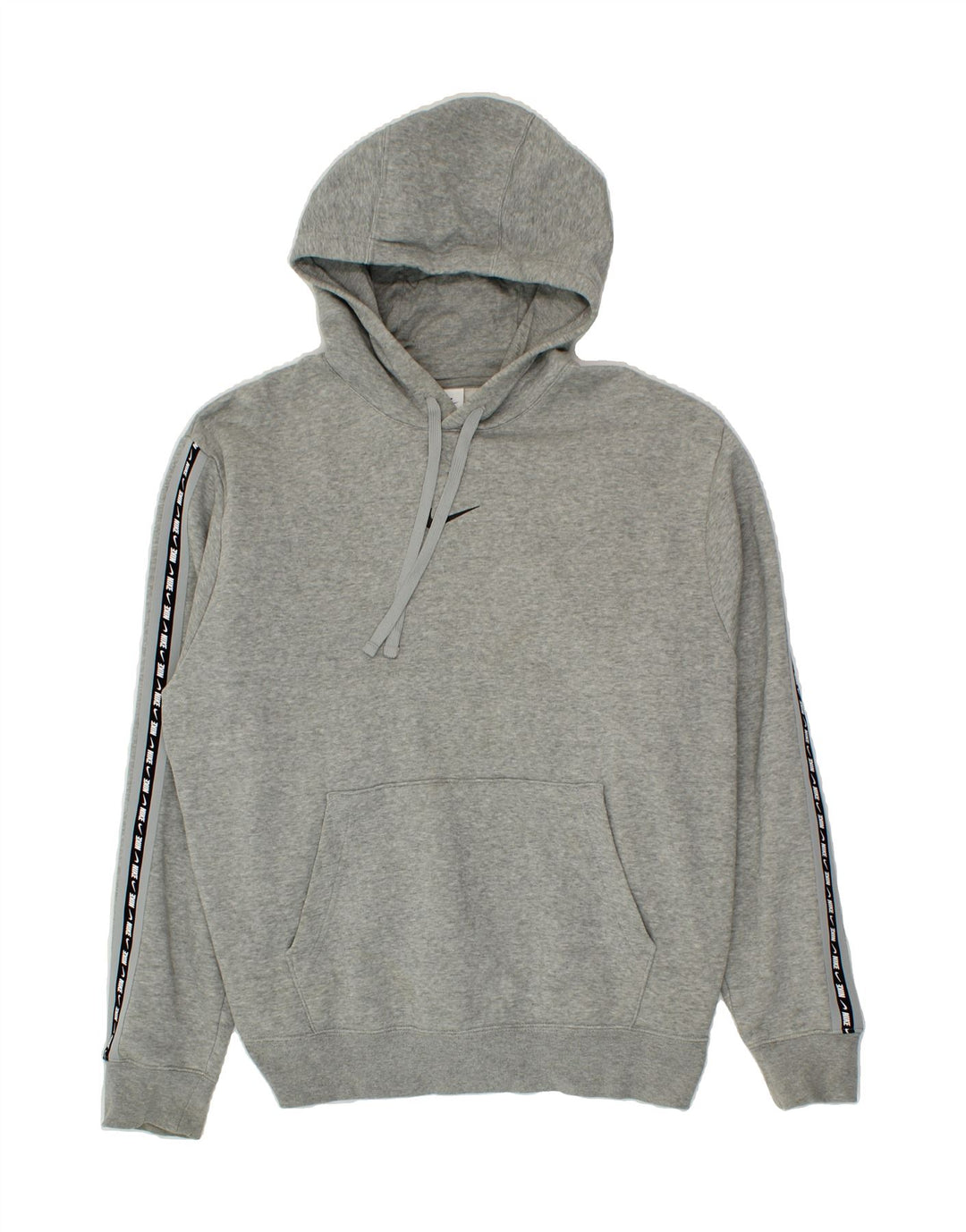 NIKE Mens Graphic Hoodie Jumper Medium Grey Cotton Vintage Nike and Second-Hand Nike from Messina Hembry 