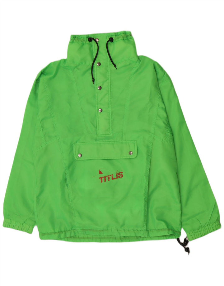 Chamonix Herren Grafik-Pullover-Skijacke, mittelgrün, Polyester, Sport