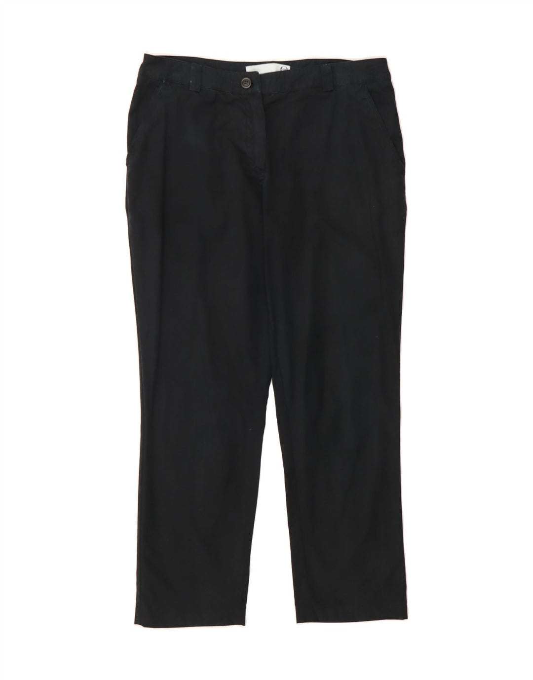 SERGIO TACCHINI Womens Slim Chino Trousers W32 L28 Black Vintage Sergio Tacchini and Second-Hand Sergio Tacchini from Messina Hembry 