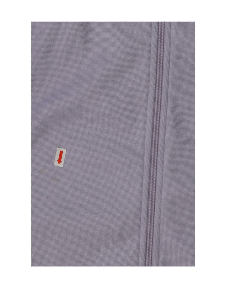 IZOD Womens Tracksuit Top Jacket UK 14 Medium Purple Colourblock Polyester Vintage Izod and Second-Hand Izod from Messina Hembry 