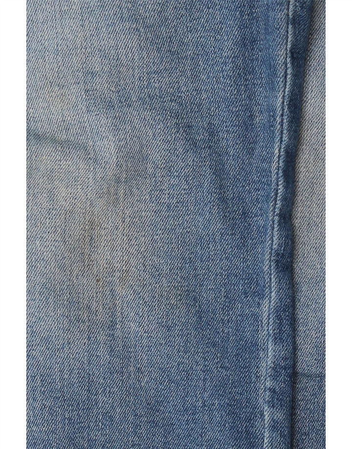 Wrangler Herren Texas Straight Jeans W36 L32 Blaue Baumwolle