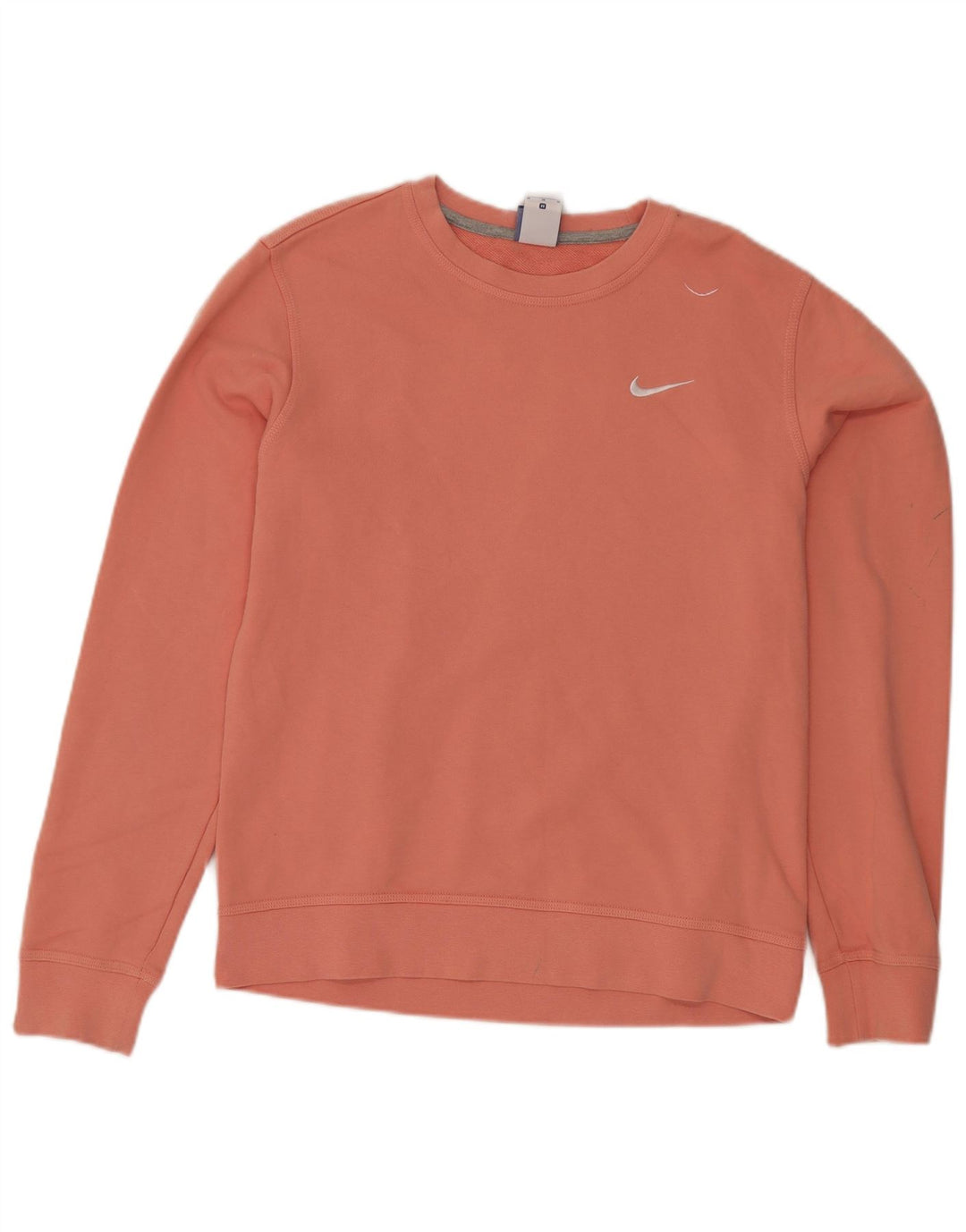 Nike Herren-Sweatshirt-Pullover aus mittelrosa Baumwolle