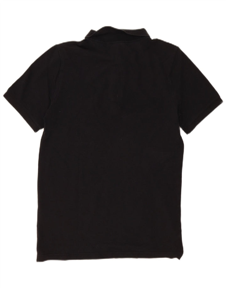Nike Herren-Poloshirt, Größe S, schwarze Baumwolle