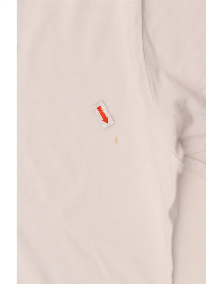 North Sails Herren-T-Shirt mit Grafik, Größe S, weiße Baumwolle