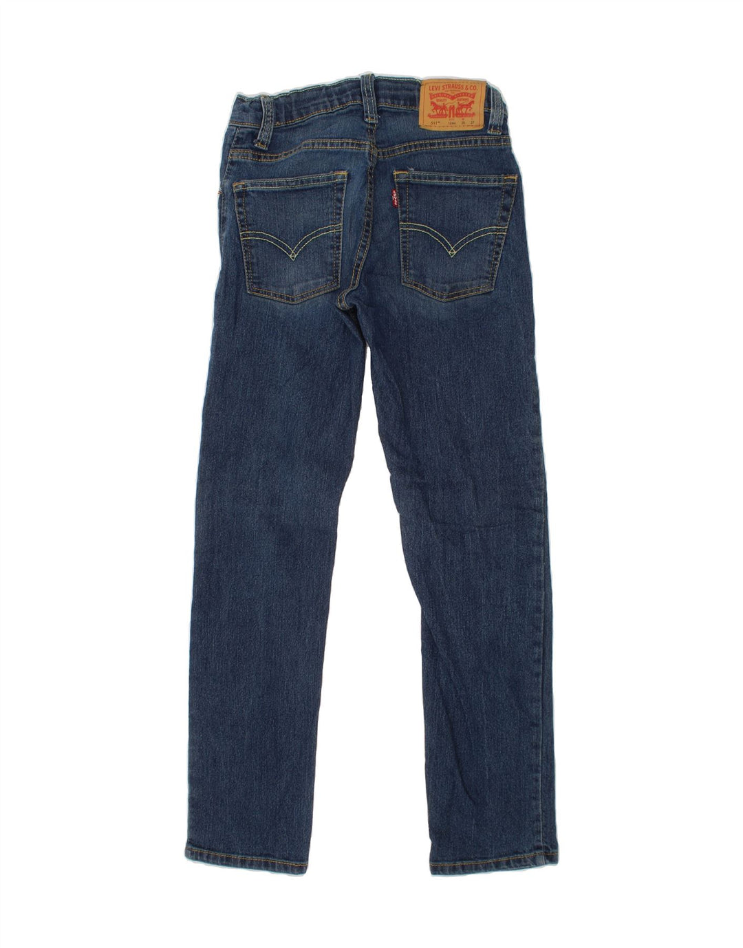 LEVI'S Boys 511 Slim Jeans 11-12 Years W26 L27 Blue Cotton Vintage Levi's and Second-Hand Levi's from Messina Hembry 