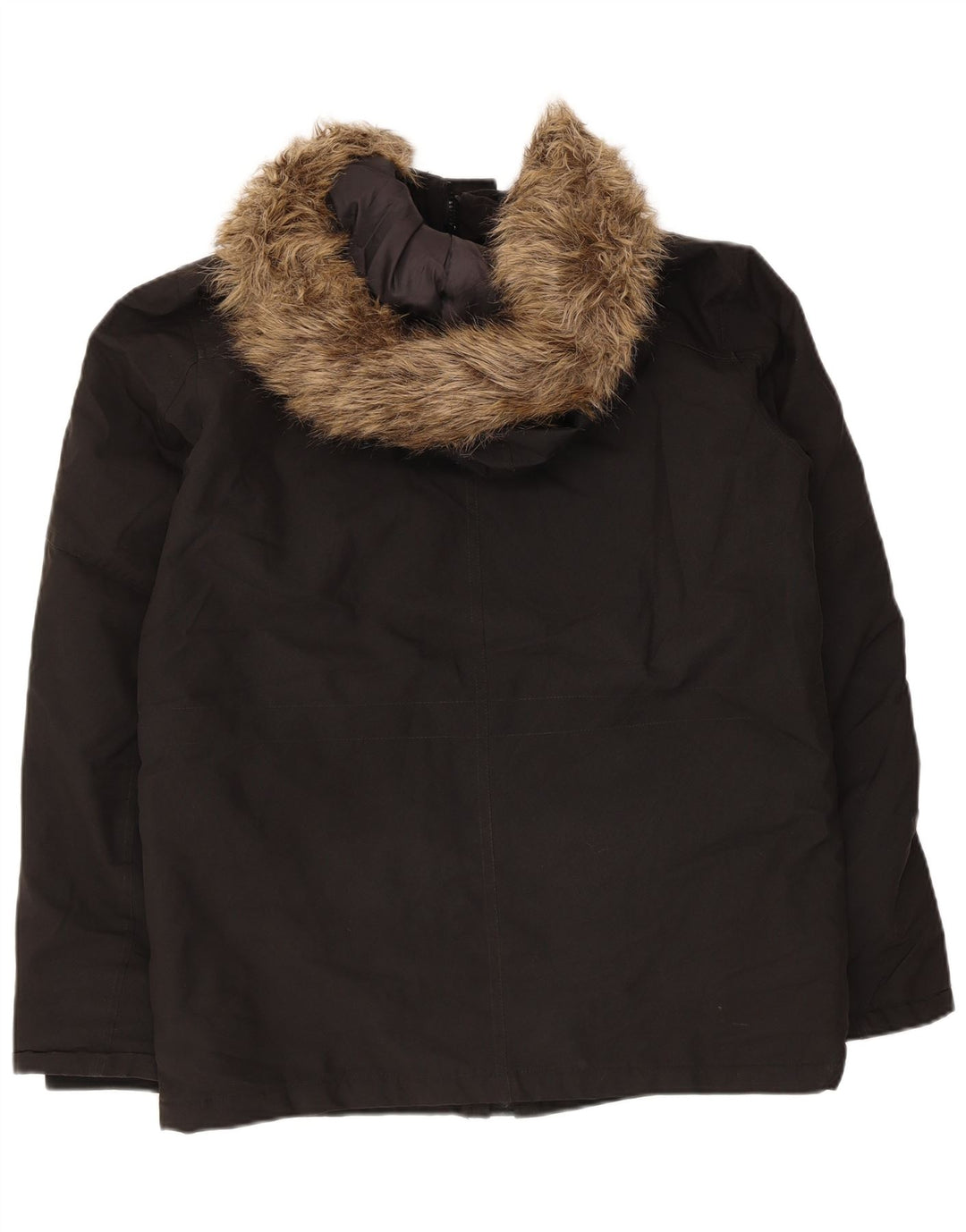 Jack & Jones Herren-Jacke mit Kapuze, gepolstert, Größe 36, Größe S, Schwarz, Polyester
