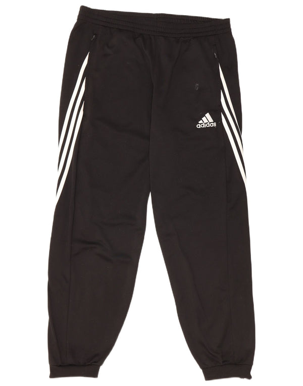Adidas Herren-Trainingshose, Jogginghose, Größe L, Schwarz, Polyester